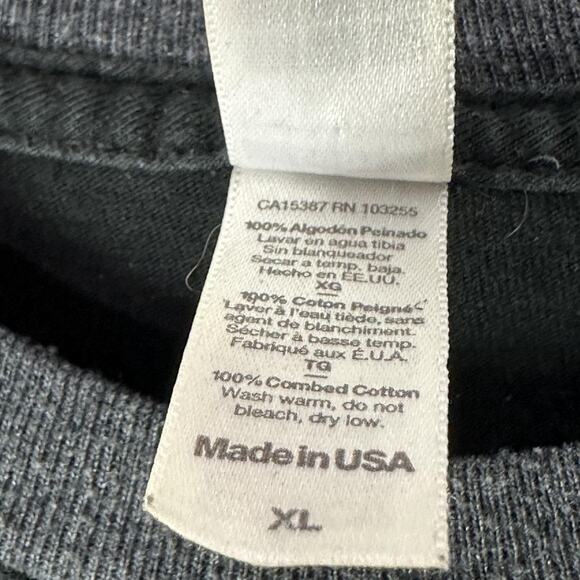 Vintage Y2K Johnny Homicidal Maniac Squee Shirt Mens XL Black Jhonen Vasquez - Picture 6 of 6